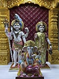 Bhagwan Shri Shankar, Shri Parvatiji and Shri Ganeshji